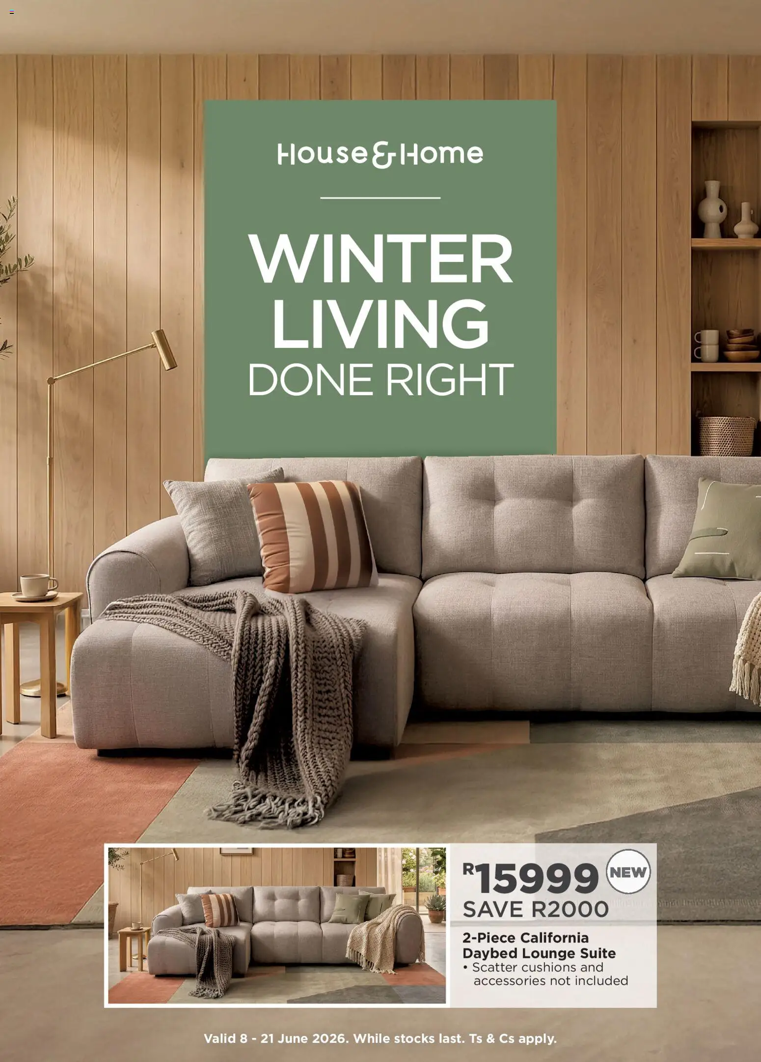 Preview of House and Home flyer valid from 08/06/2026