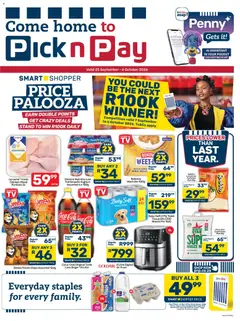 Preview of Pick n Pay flyer valid from 25/09/2026