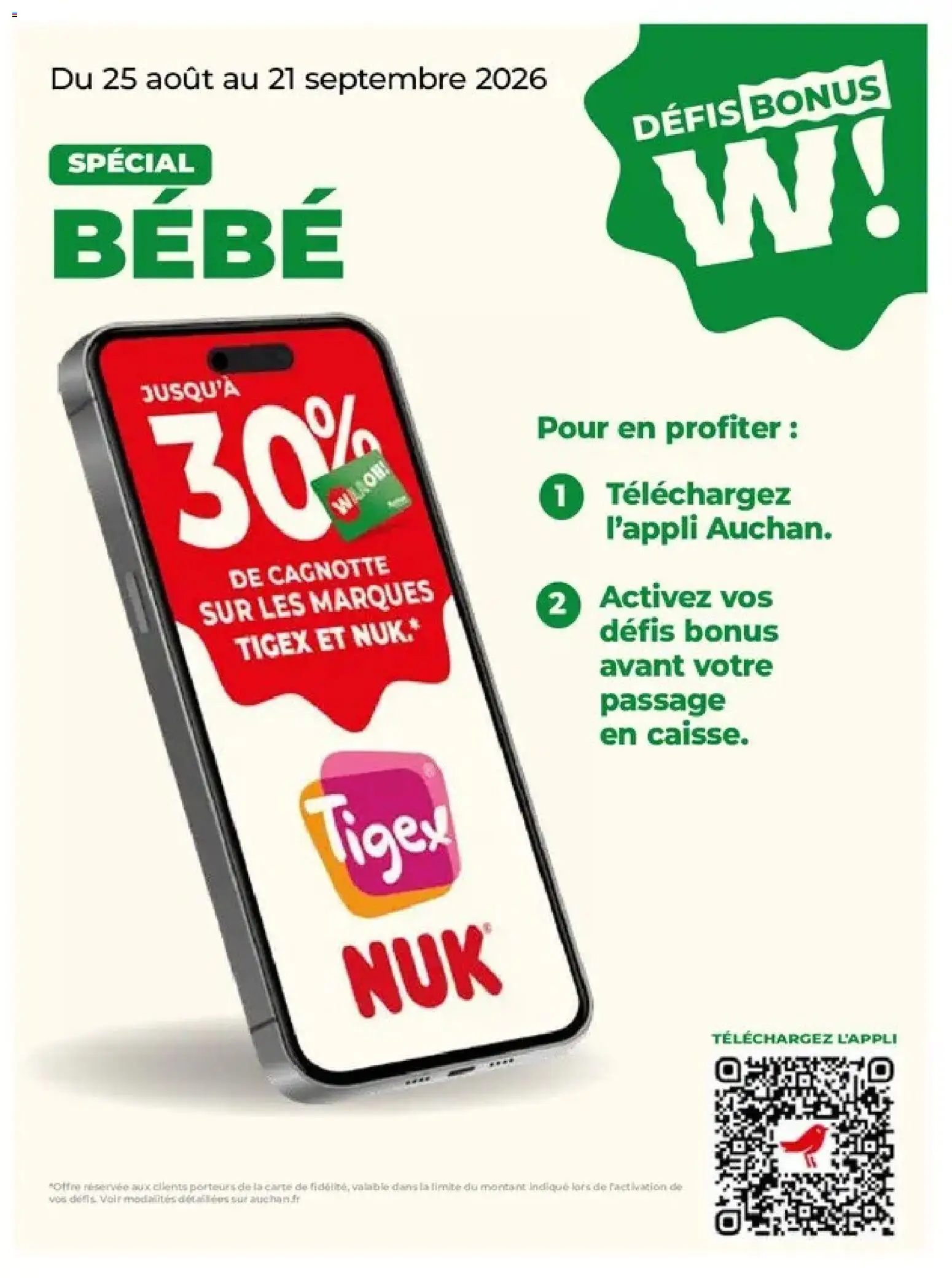 Prévisualisation de Auchan Ménage rentrée hypers du magasin Auchan formulaire valide 08/09/2026