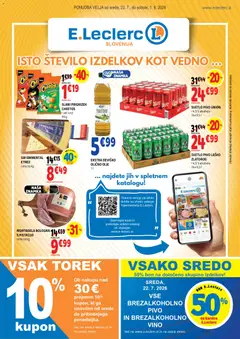 Predogled kataloga iz trgovine E.leclerc veljaven od 22.07.2026