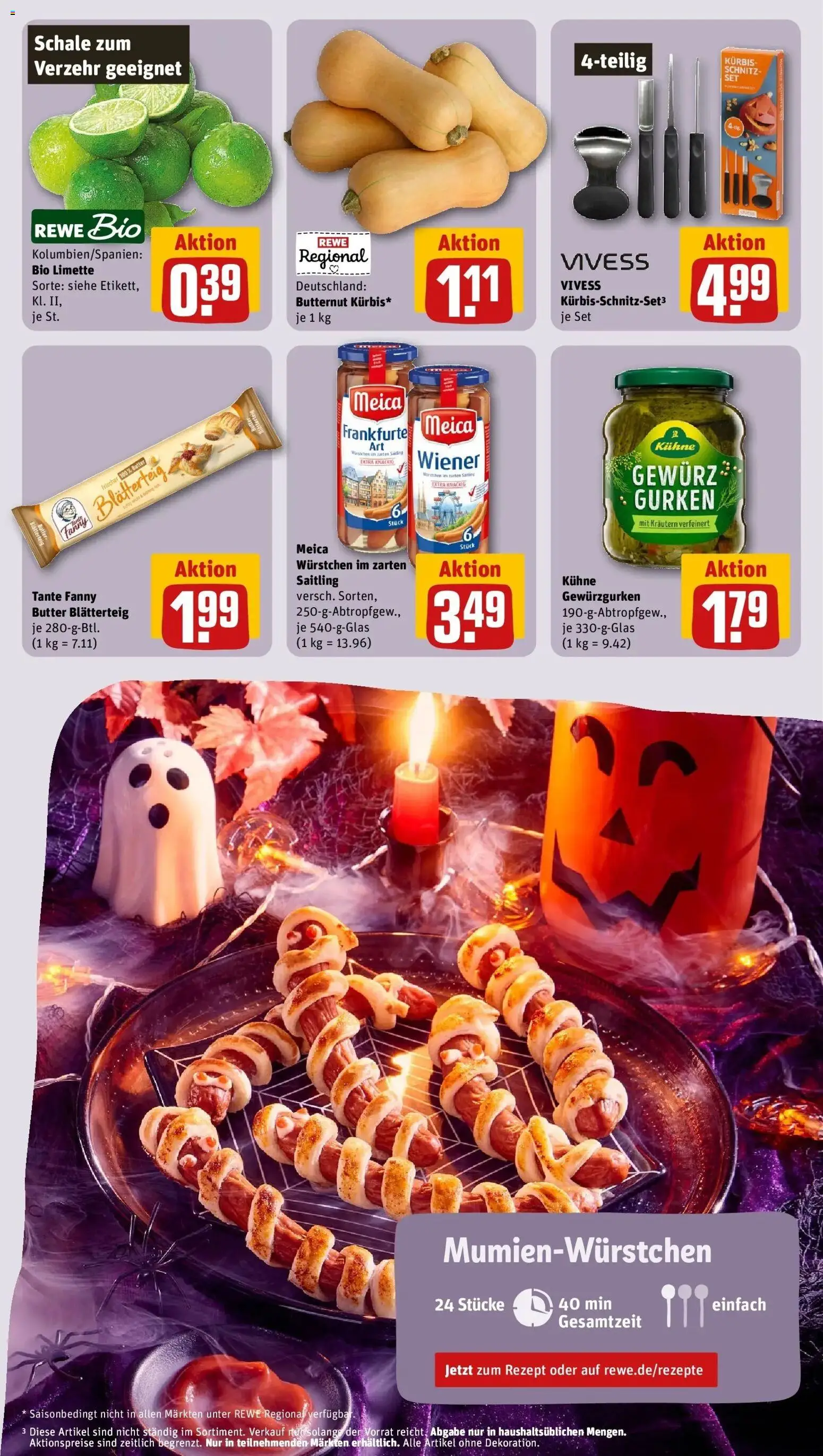 Vorschau von dem Prospekt des Geschäftes Rewe, gültig ab dem 26.10.2026