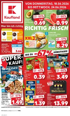 Vorschau von dem Prospekt des Geschäftes Kaufland, gültig ab dem 18.06.2026