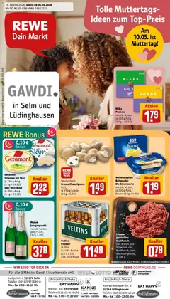 Vorschau von dem Prospekt des Geschäftes Rewe, gültig ab dem 04.05.2026
