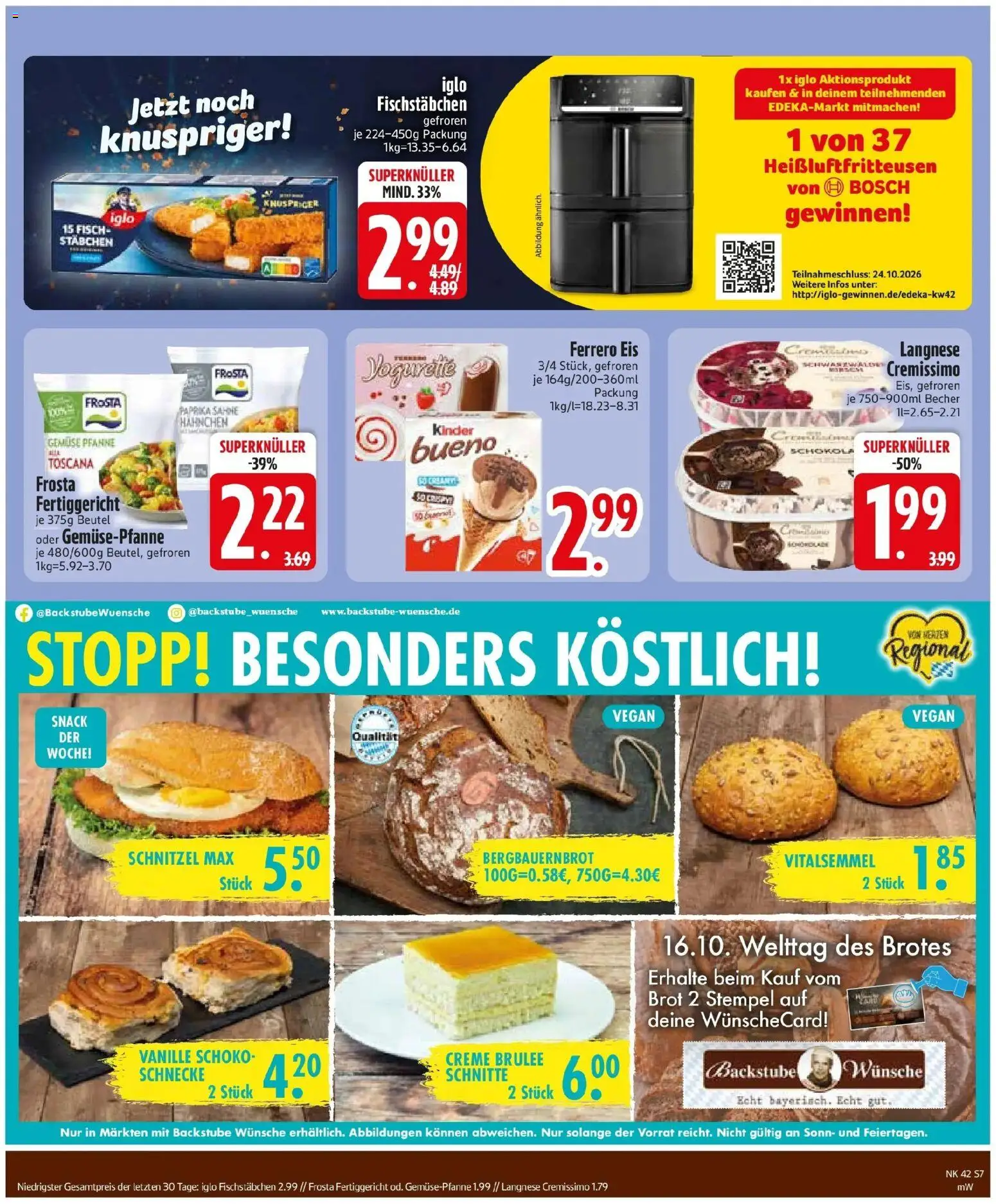 Vorschau von dem Prospekt des Geschäftes Edeka, gültig ab dem 12.10.2026