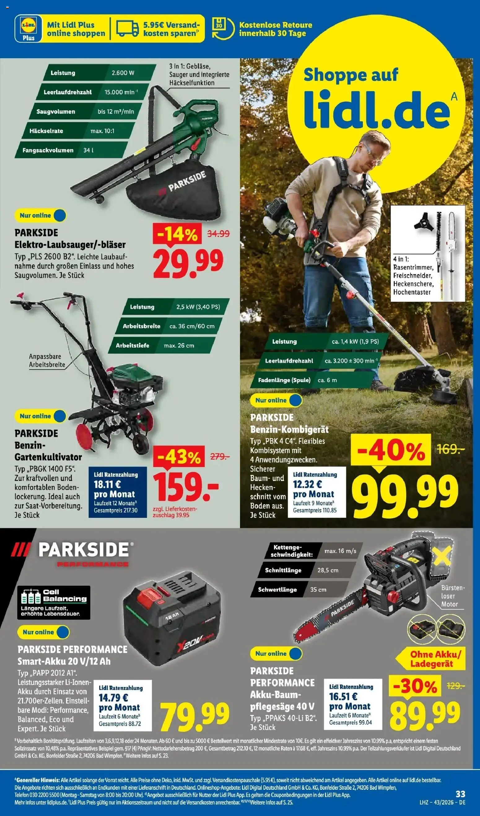 Vorschau von dem Prospekt des Geschäftes Lidl, gültig ab dem 19.10.2026