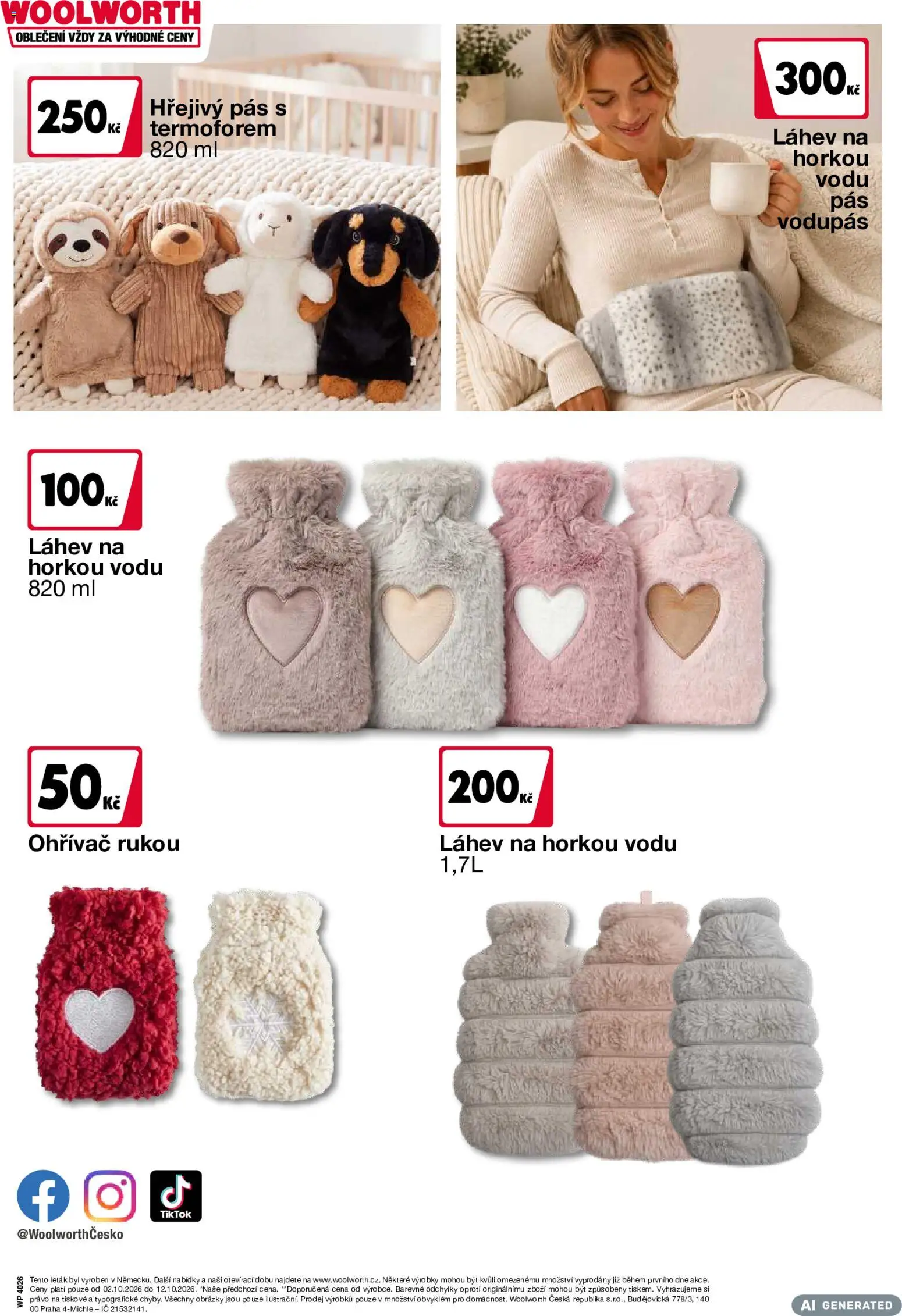 Náhľad Woolworth letáku platného od 02.10.2026 - Pás