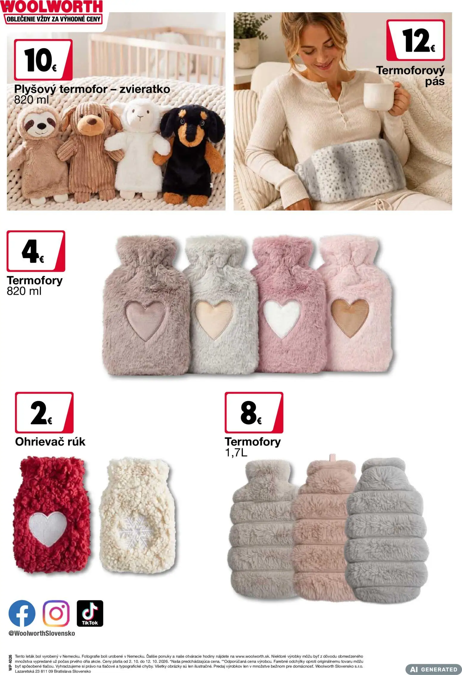 Náhľad Woolworth letáku platného od 02.10.2026 - Pás