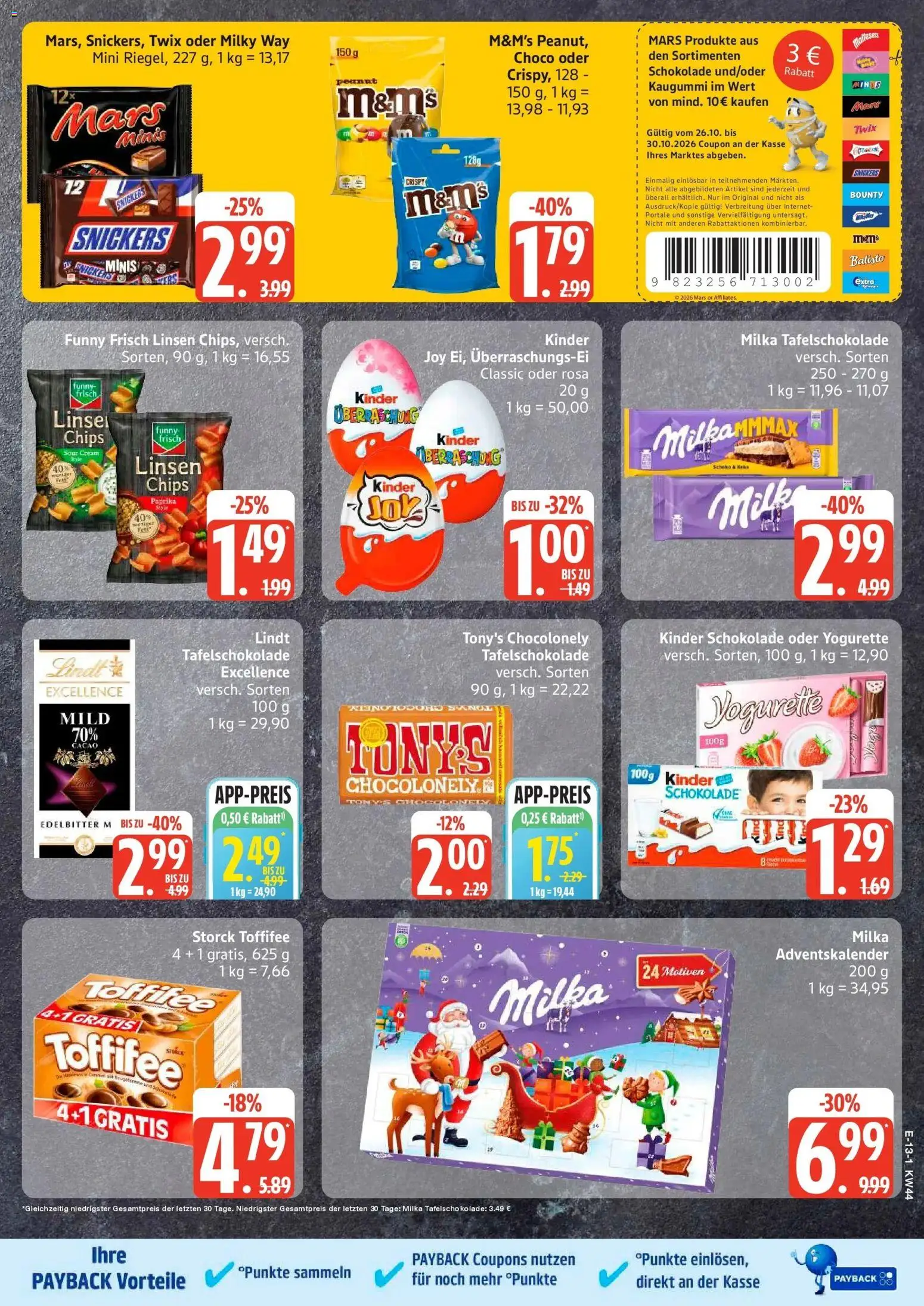 Vorschau von dem Prospekt des Geschäftes Edeka, gültig ab dem 26.10.2026