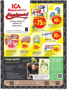 Förhandsgranska reklamblad Aktuella erbjudanden från butik ICA Supermarket gäller från 06/07/2026