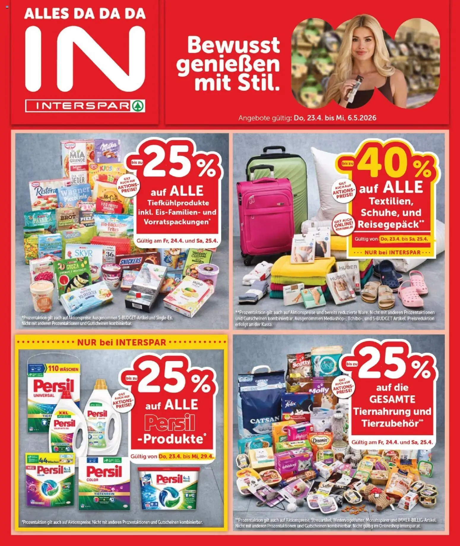 Vorschau der Angebote: Interspar Interspar Flugblatt - Burgenland Sued gültig ab 23.04.2026