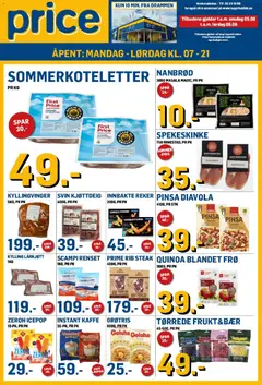 Forhåndsvis Price Lagerbutikk kundeavis fra butikk Price Lagerbutikk gyldig fra 05/08/2026