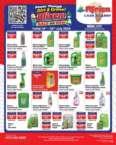 Preview of Africa Cash & Carry flyer valid from 14/07/2026