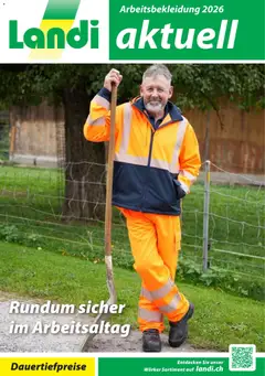 Vorschau des Merkblatts Landi aktionen Arbeitsbekleidung vom Shop Landi gültig von 10.06.2026 bis 