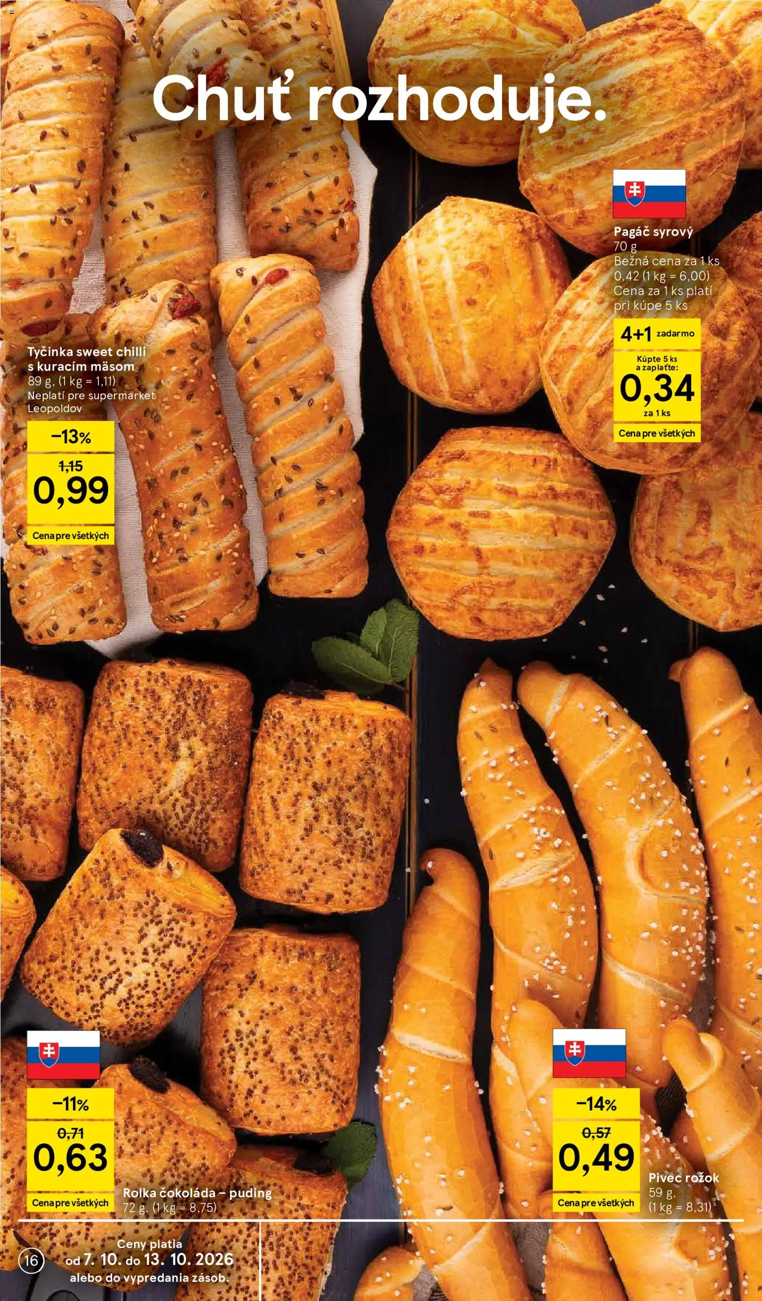 Náhľad Tesco letáku platného od 07.10.2026