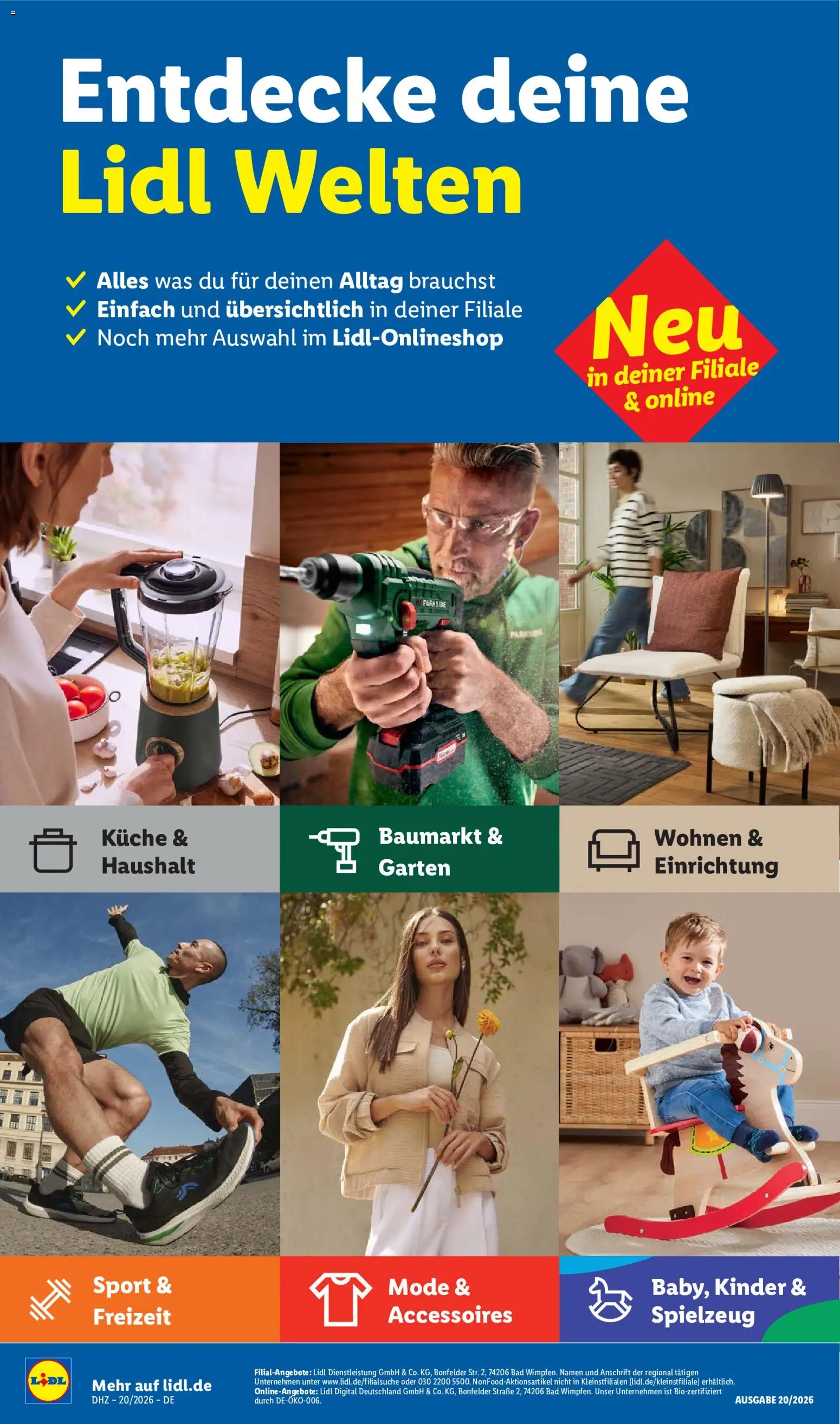 Vorschau von dem Prospekt des Geschäftes Lidl, gültig ab dem 07.05.2026