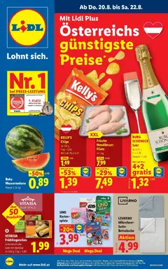 Vorschau der Angebote: Lidl Lidl Flugblatt - Wien gültig ab 16.08.2026
