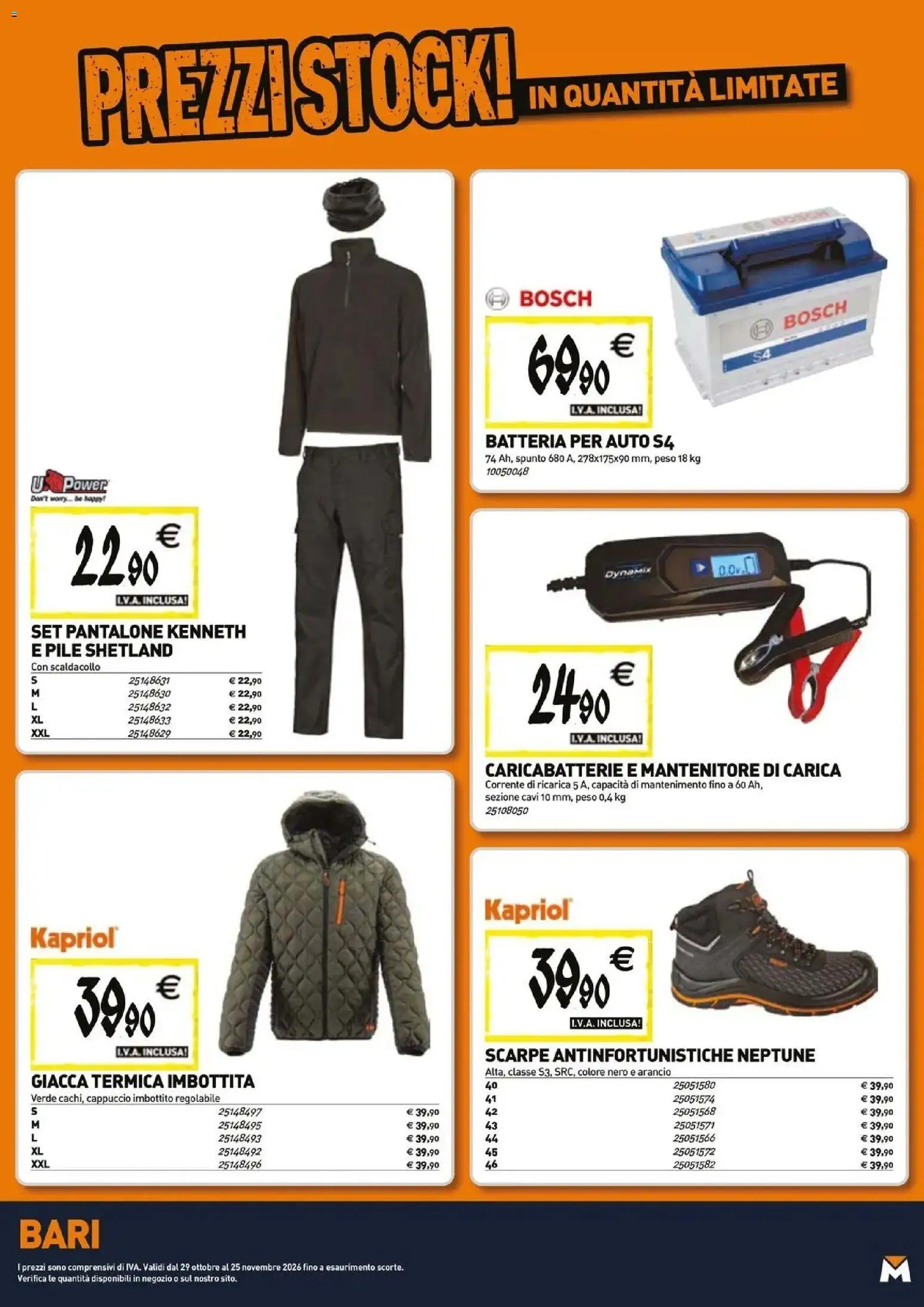 Anteprima dell'opuscolo TECNOMAT catalogo Bari dal negozio TECNOMAT valido da 29/10/2026