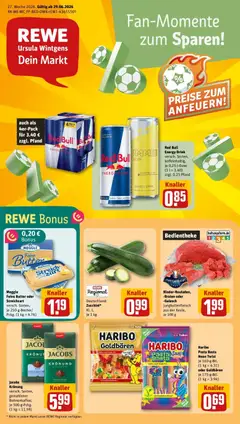 Vorschau von dem Prospekt des Geschäftes Rewe, gültig ab dem 29.06.2026