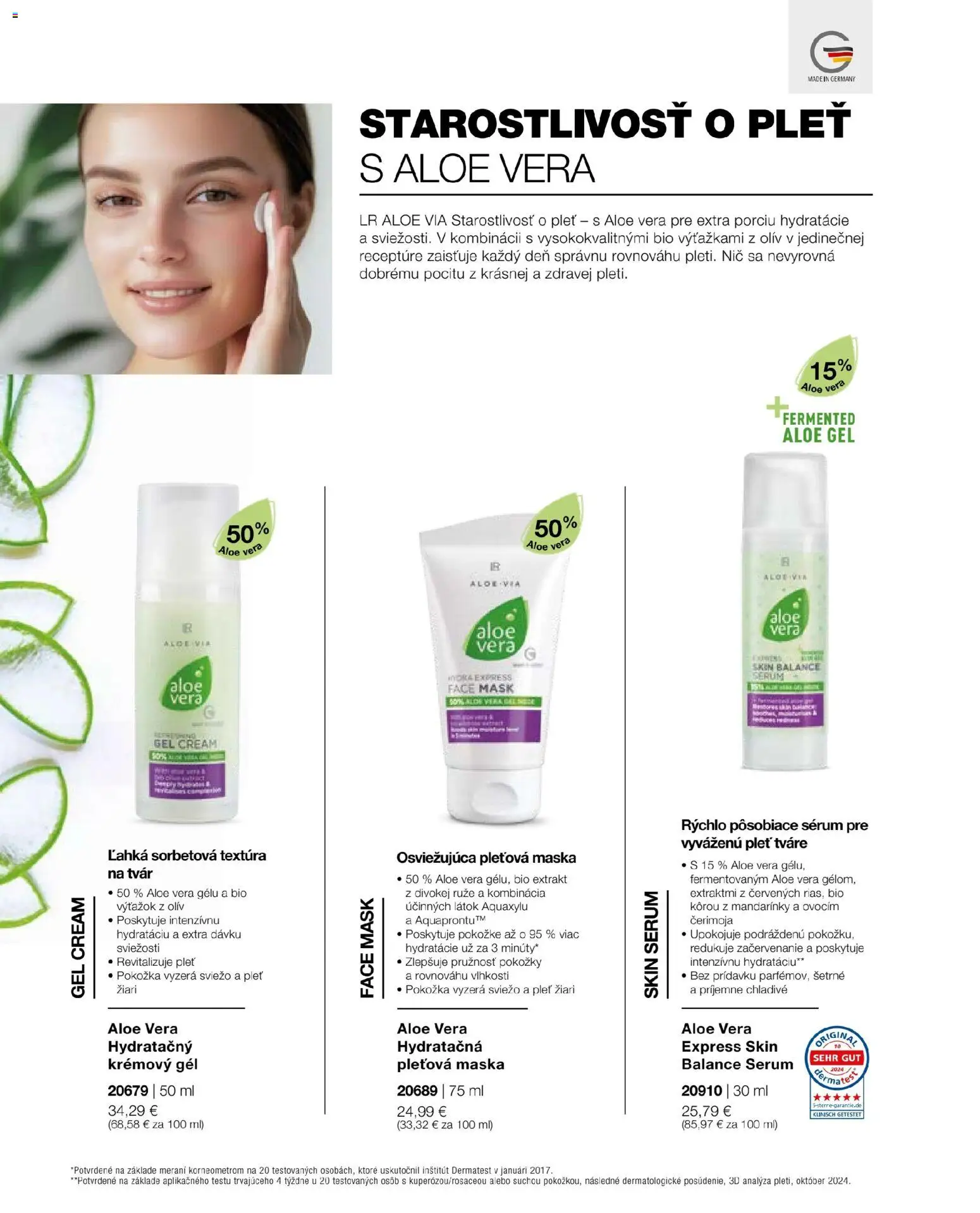 Náhľad LR letáku platného od 22.05.2026 - Aloe Vera, Ruže, Maska, Mandarinky