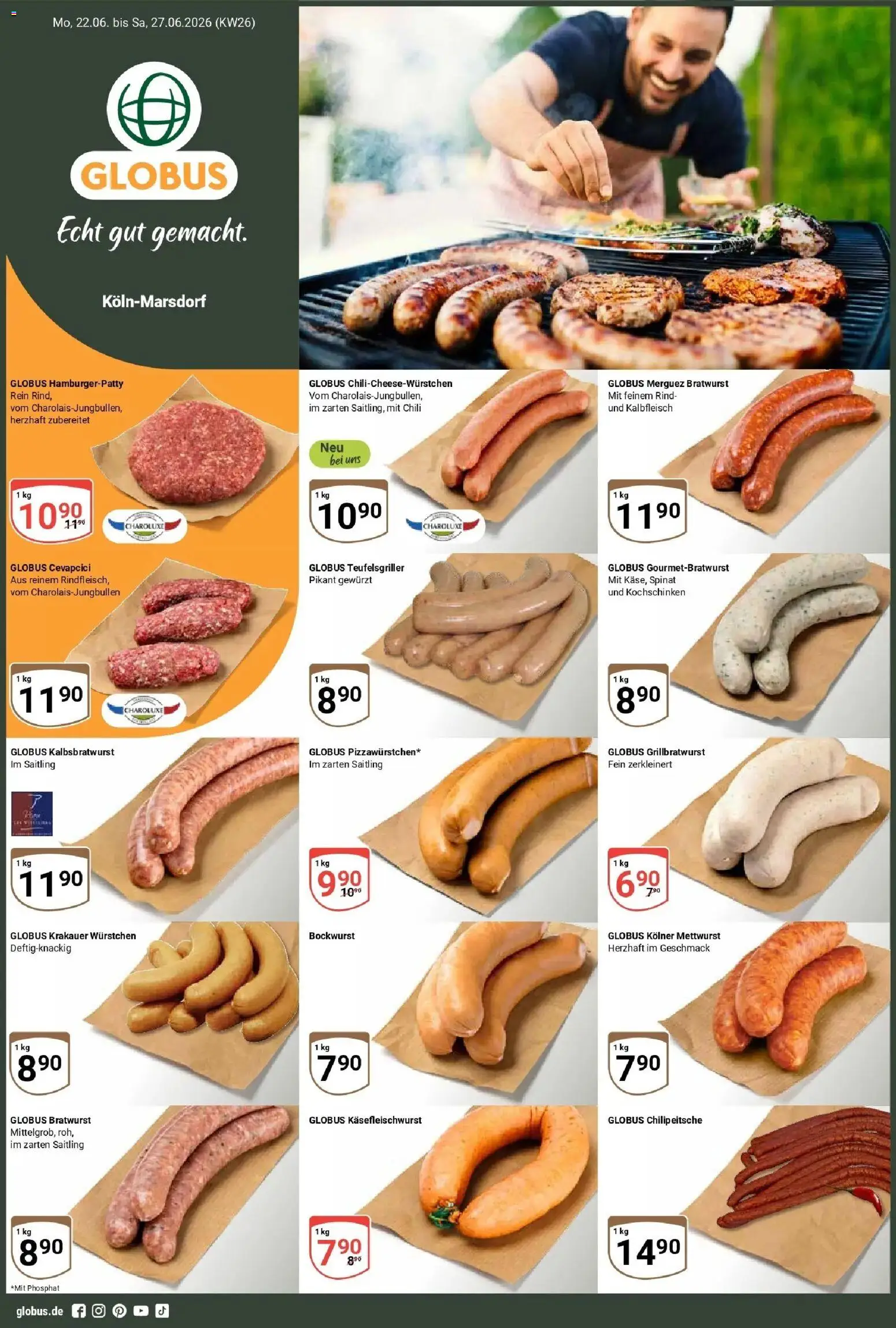Vorschau von dem Prospekt des Geschäftes Globus, gültig ab dem 22.06.2026