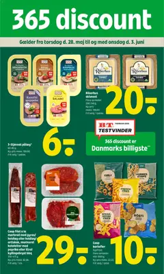 Eksempel på tilbudsavis Coop 365 - Tilbudsavis uge 22 fra butik Coop 365 gyldig fra 28/05/2026
