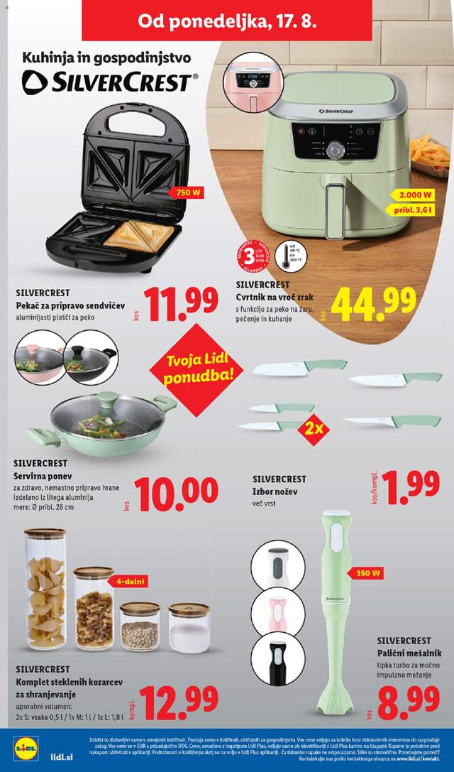 Novi Lidl katalog od 13.08.