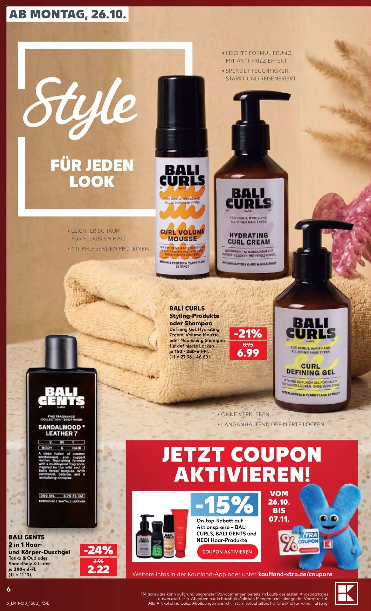 Vorschau von dem Prospekt des Geschäftes Kaufland, gültig ab dem 26.10.2026 - Shampoo