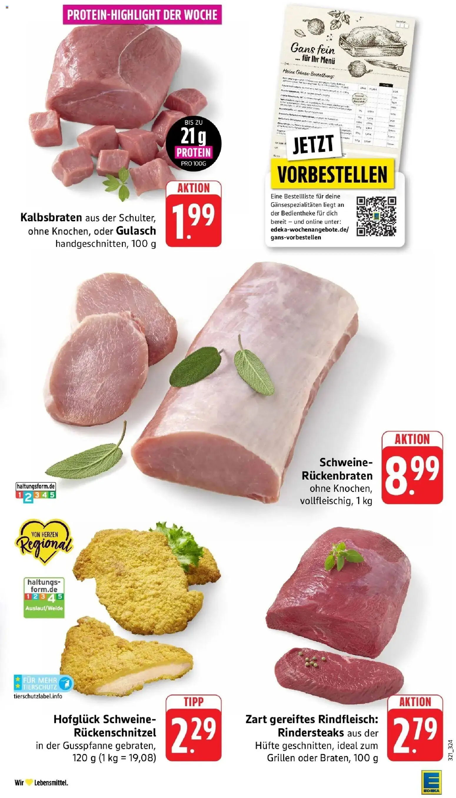 Vorschau von dem Prospekt des Geschäftes Edeka, gültig ab dem 26.10.2026