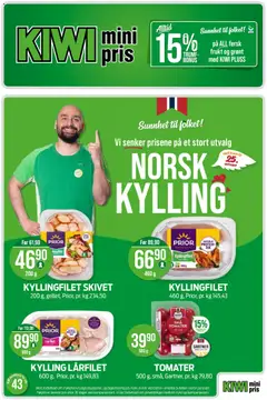 Forhåndsvis Kiwi kundeavis fra butikk Kiwi gyldig fra 19/10/2026