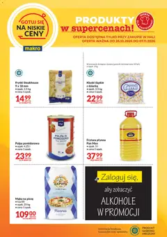 Pogląd gazetki "Makro gazetka - Gotuj się na niskie ceny" ze sklepu Makro ważnej od 26.10.2026