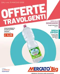Anteprima dell'opuscolo Mercatò volantino Big dal negozio Mercatò valido da 04/05/2026