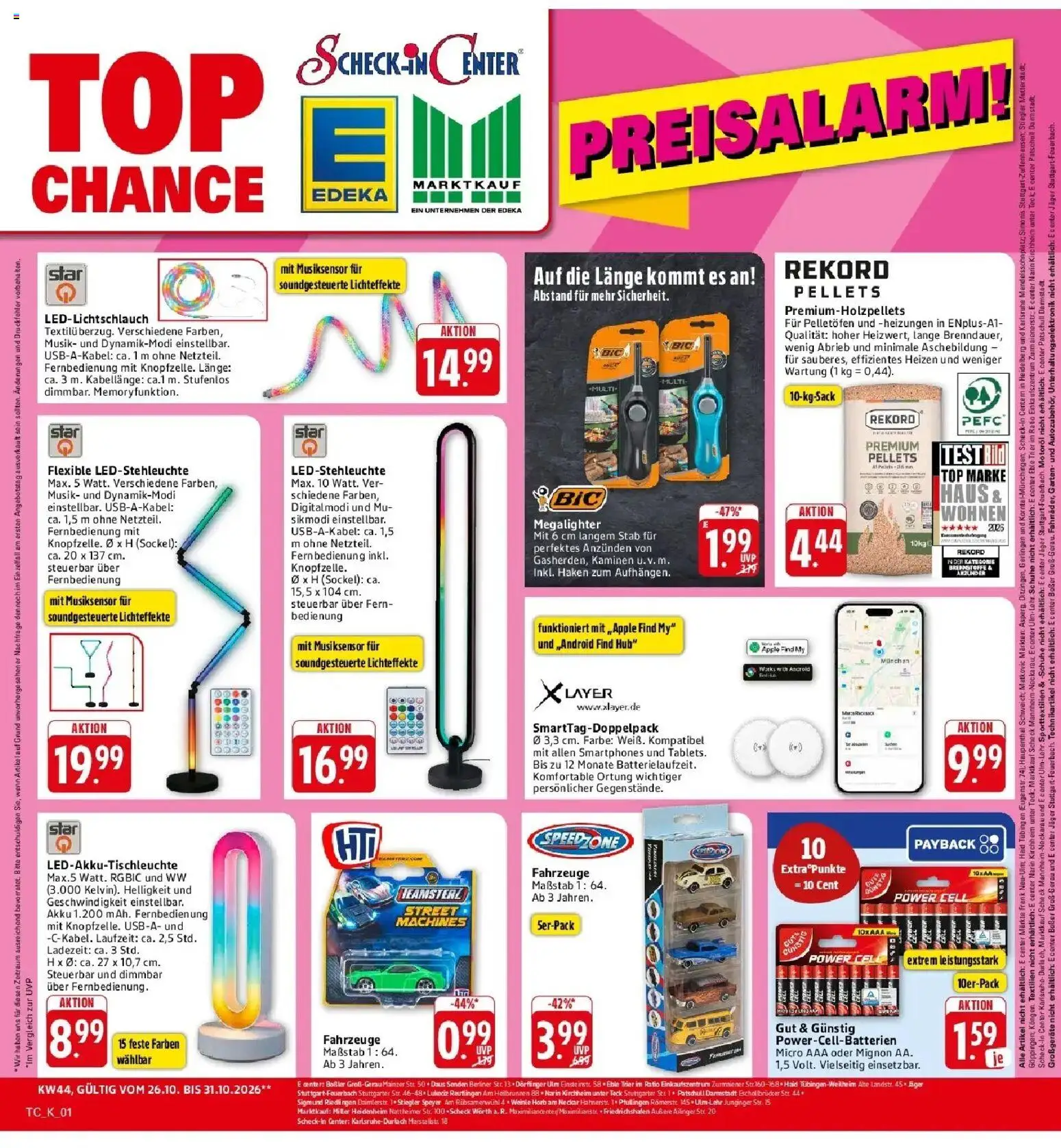 Vorschau von dem Prospekt des Geschäftes Edeka, gültig ab dem 26.10.2026