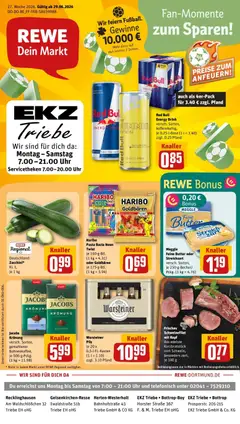 Vorschau von dem Prospekt des Geschäftes Rewe, gültig ab dem 29.06.2026