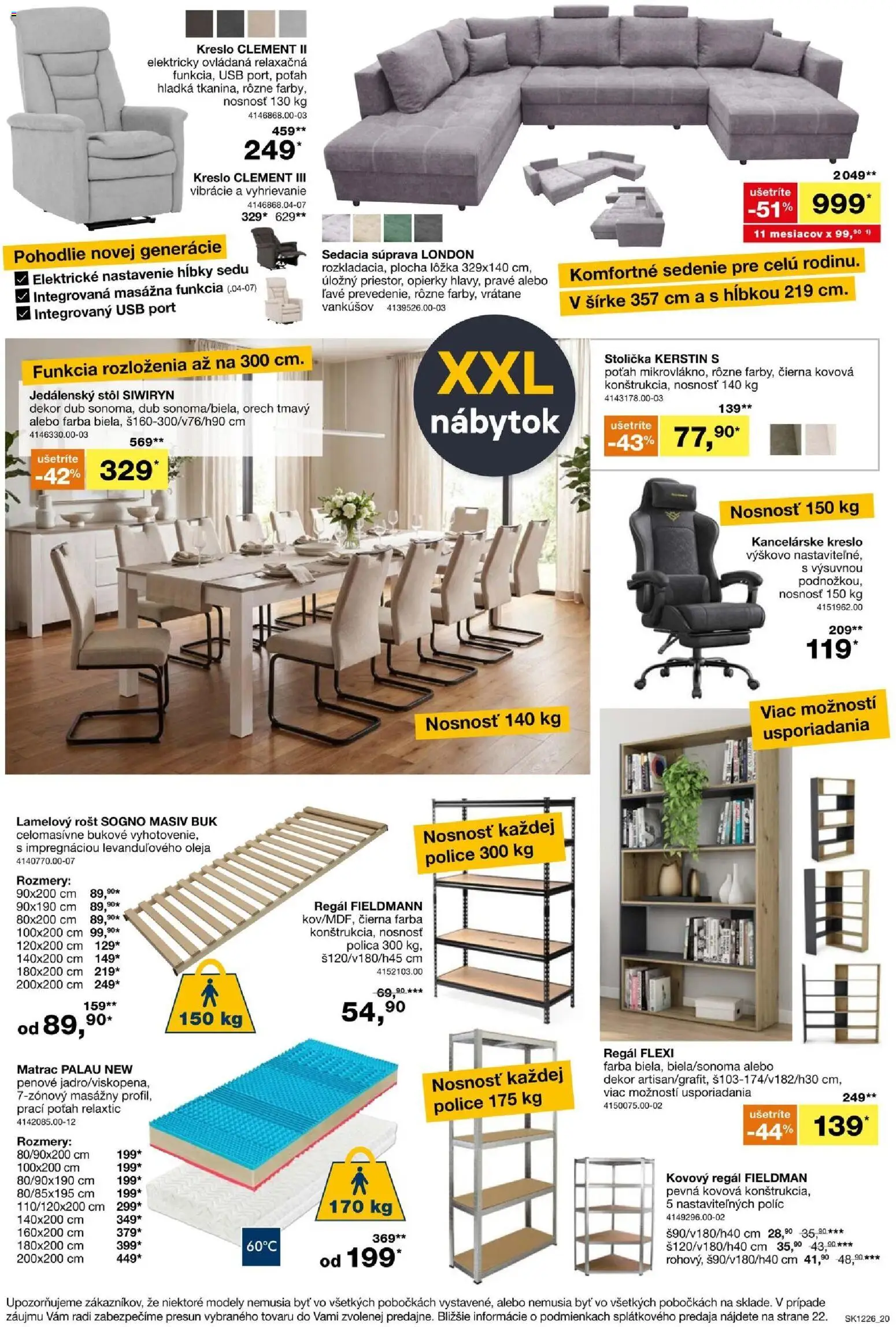 Náhľad Sconto nábytok letáku platného od 23.09.2026