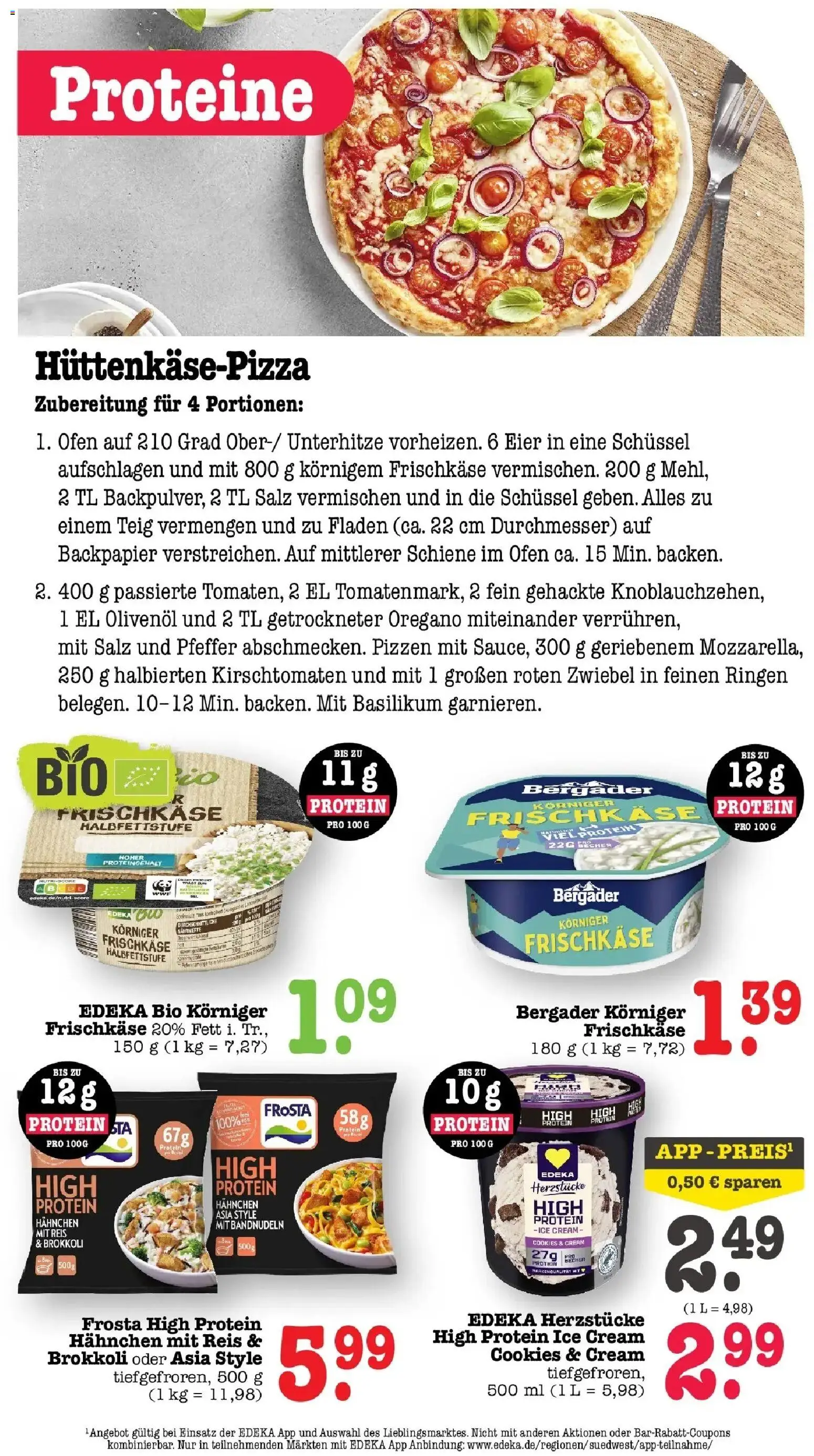 Vorschau von dem Prospekt des Geschäftes Edeka, gültig ab dem 26.10.2026 - Brokkoli, Ofen, Eier, Reis, Frosta, Pfeffer, Frischkase, Olivenol