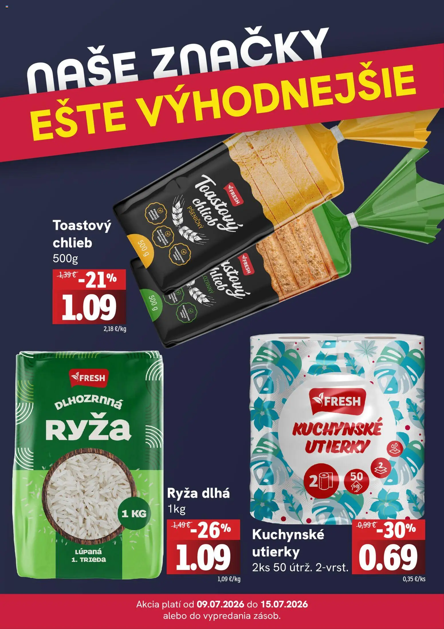 Náhľad Fresh letáku platného od 09.07.2026