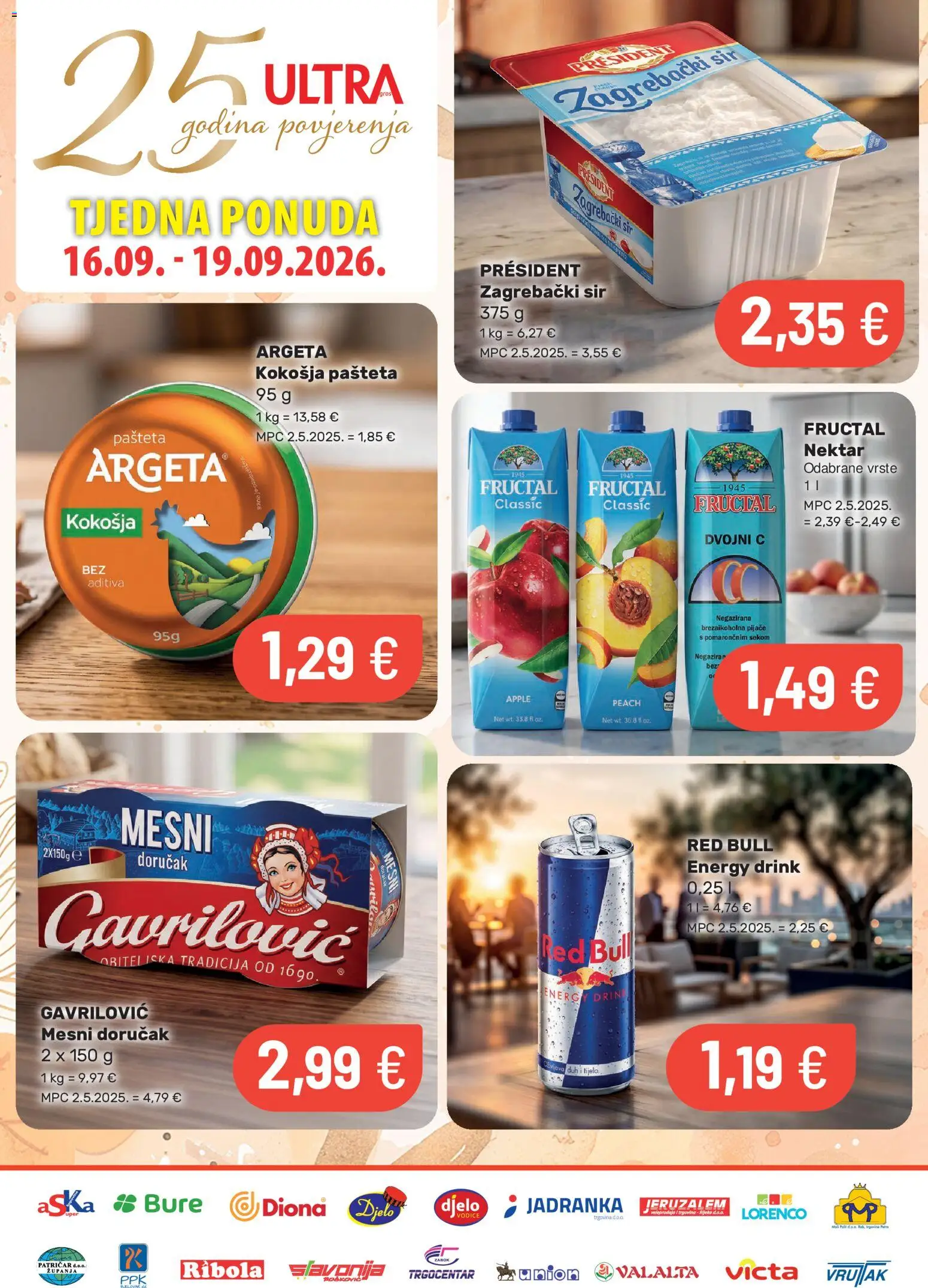 Pregled letka Ultra Gros Katalog trgovine Ultra Gros vrijedi od 16.09.2026