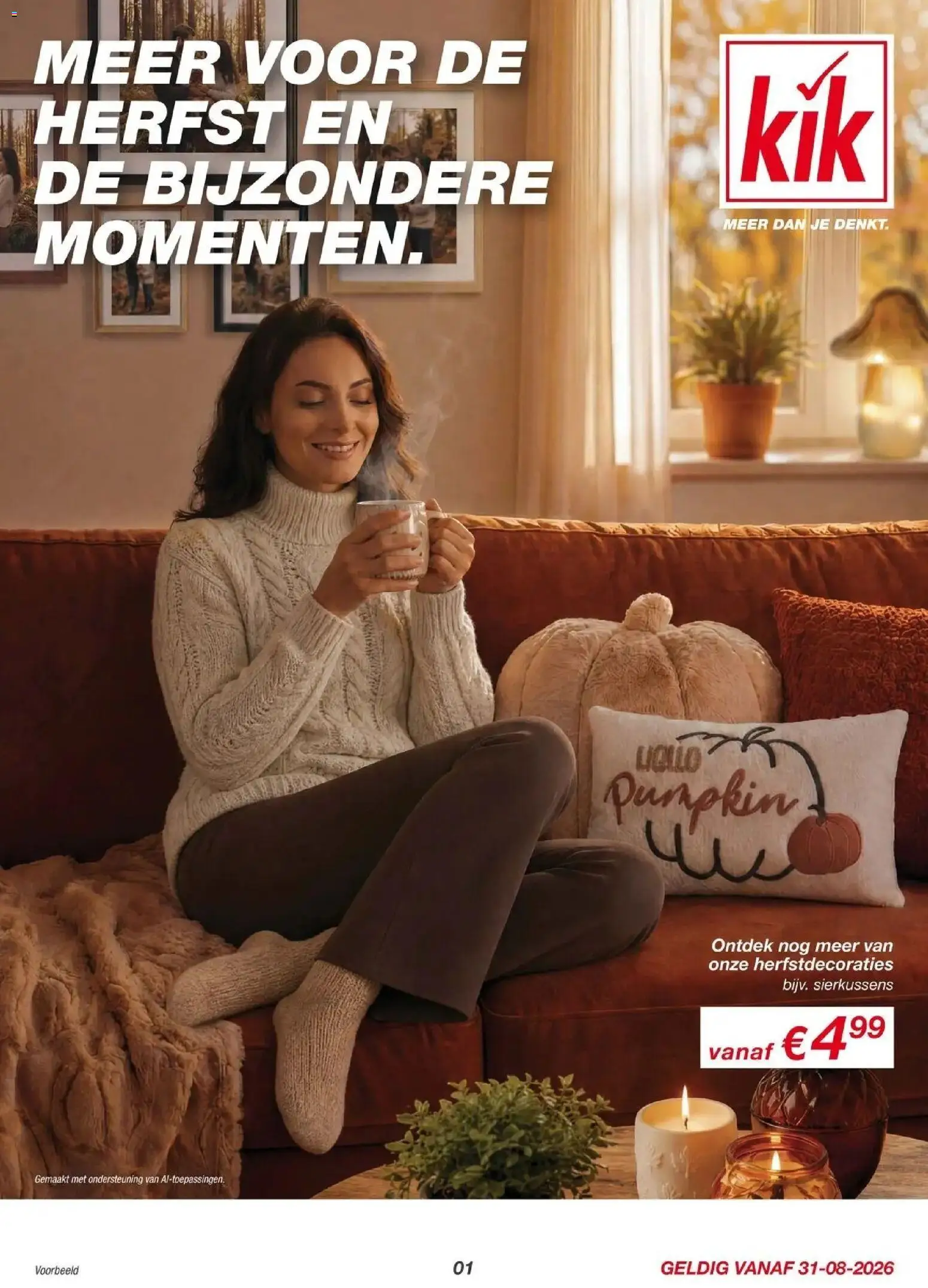 Voorbeeld van KiK folder van winkel Wibra geldig vanaf 31-08-2026