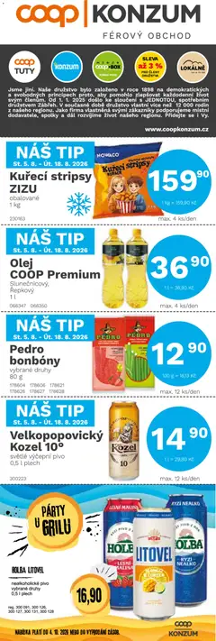 Náhled nabídky: Konzum Konzum leták platný od 05.08.2026