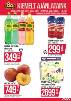 COOP Szolnok - COOP Szolnok akciós újság Békésszentandrás megtekintése, amely érvényes 2026.08.17.-től