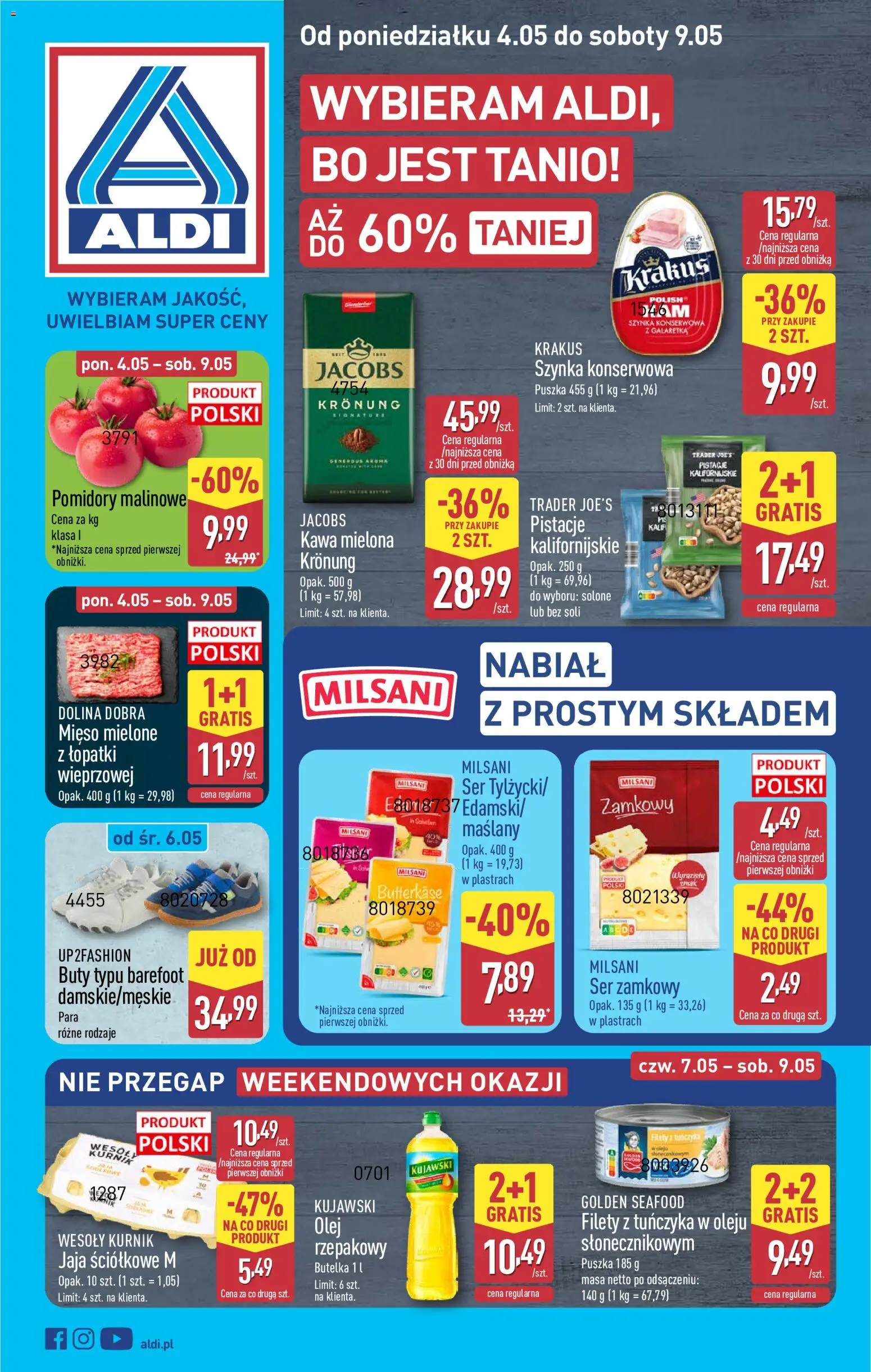 Pogląd gazetki "Aldi gazetka" ze sklepu Aldi ważnej od 04.05.2026