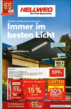 Vorschau von dem Prospekt des Geschäftes Hellweg, gültig ab dem 26.05.2026