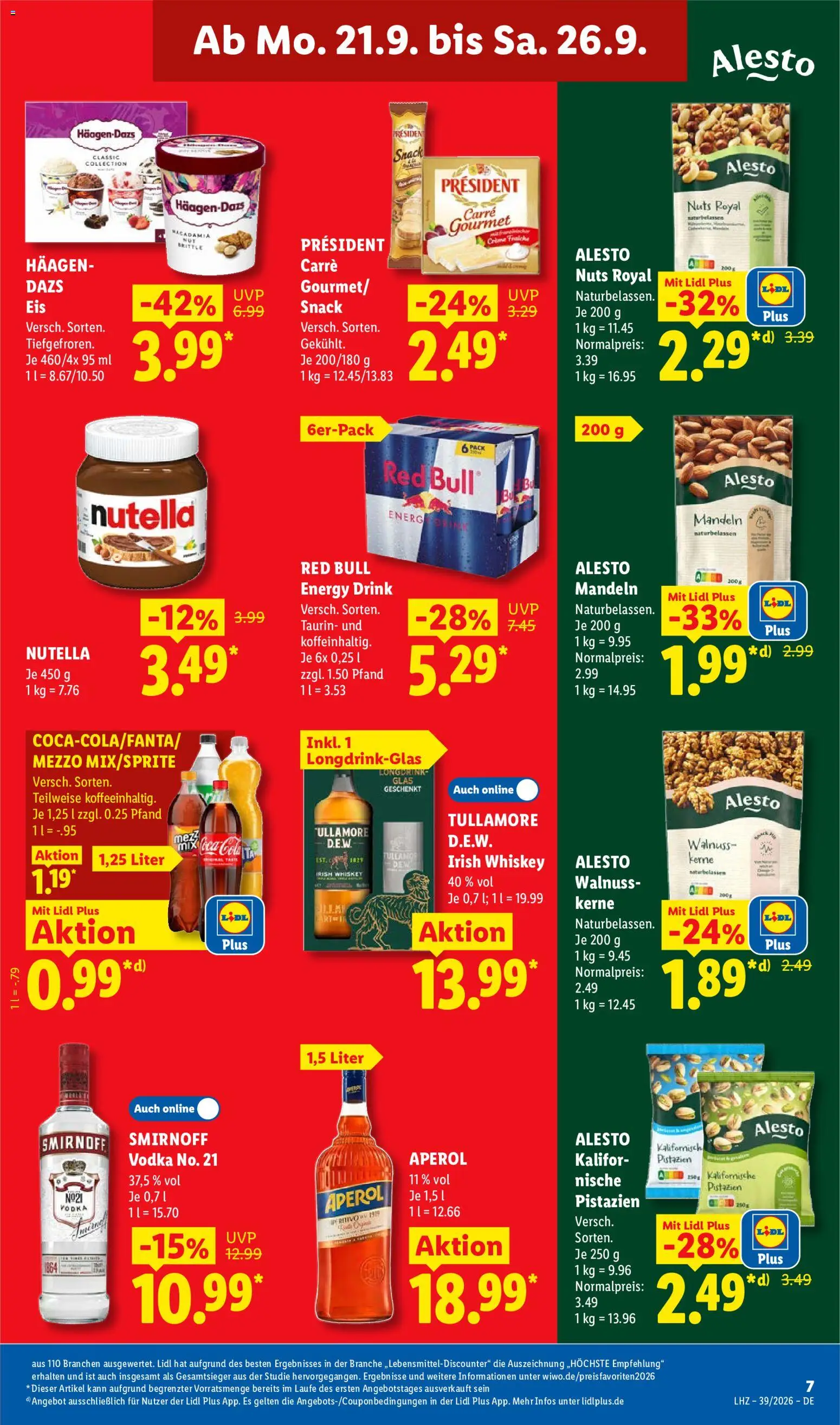 Vorschau von dem Prospekt des Geschäftes Lidl, gültig ab dem 21.09.2026 - Batterien, Nähmaschine
