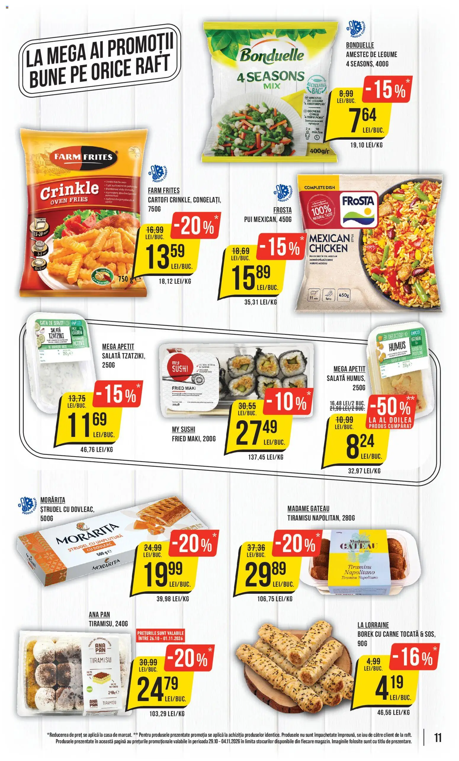 Previzualizarea de cataloage: Mega Image Mega Image Catalog valabil de la 29.10.2026