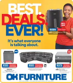 Preview of OK Furniture flyer valid from 21/09/2026