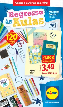 Pré-visualização do folheto da loja Lidl válida a partir de 10/08/2026