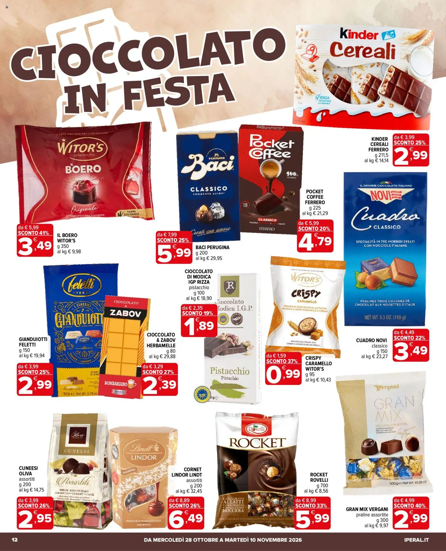 Anteprima dell'opuscolo Iperal volantino dal negozio Iperal valido da 28/10/2026
