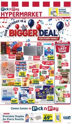 Preview of Pick n Pay flyer valid from 07/07/2026