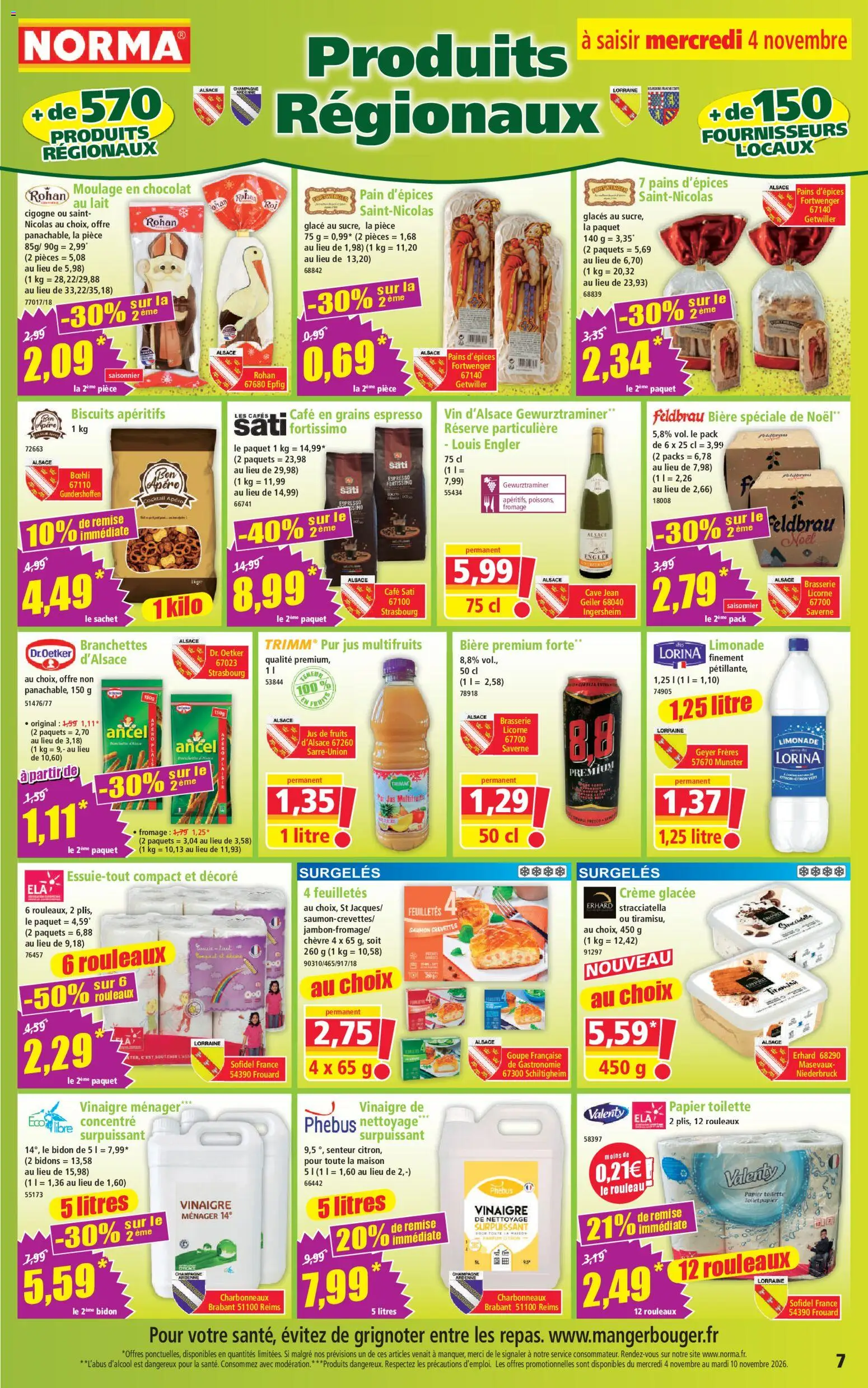 Prévisualisation de Norma catalogue du magasin Norma formulaire valide 04/11/2026