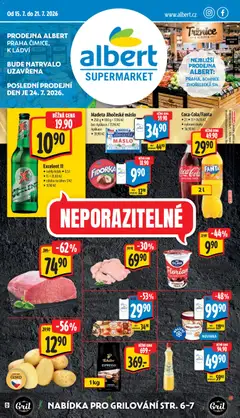 Náhled nabídky: Albert Albert leták - Supermarket - Praha Čimice platný od 15.07.2026